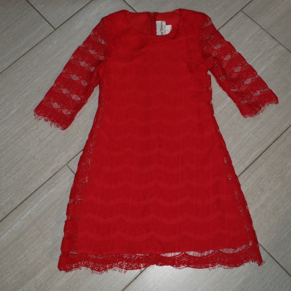 Red dress